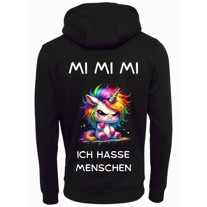 Hoodie MI MI MI Ich hasse Menschen