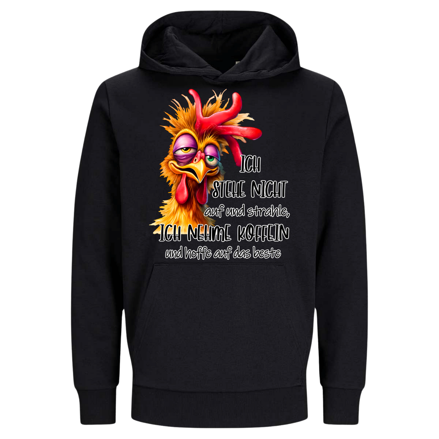 Ich stehe nicht auf | Premium Hoodie Unisex