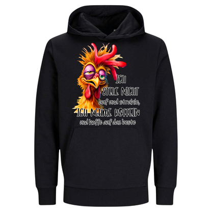 Ich stehe nicht auf | Premium Hoodie Unisex