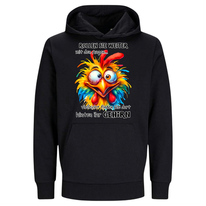 Rollen sie weiter mit ihren Augen | Premium Hoodie Unisex