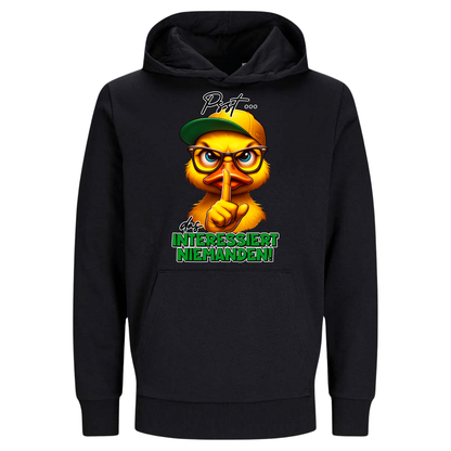 PSSST Das Interessiert niemanden | Premium Hoodie Unisex