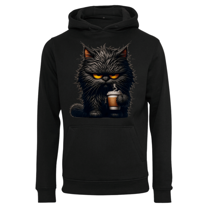 Katze mit Kaffee