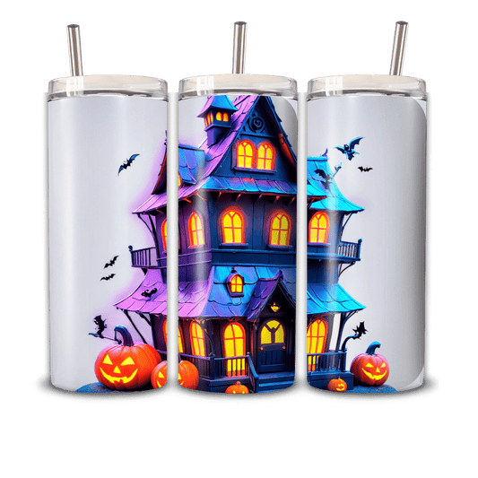 Tumbler blaulilanes Haus