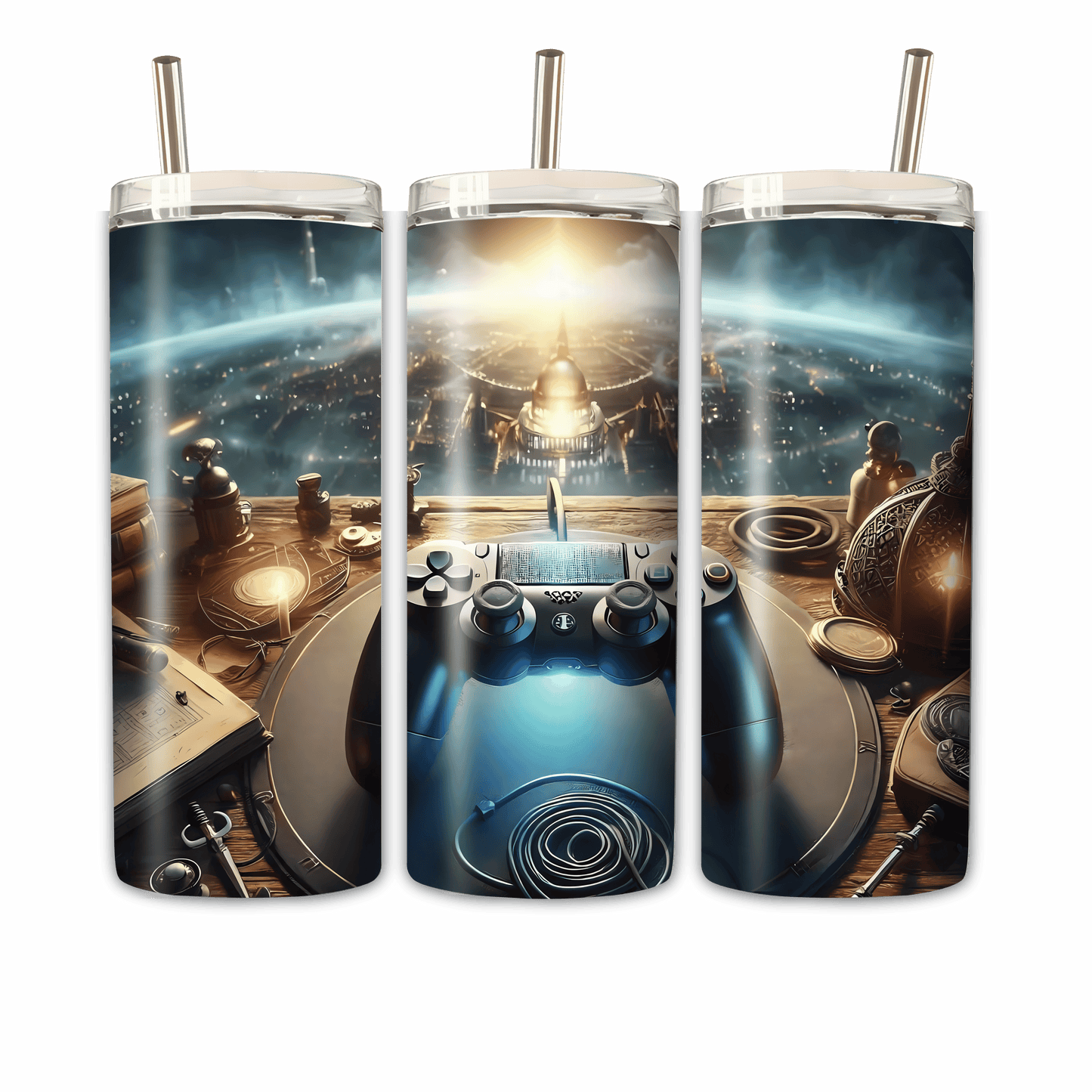 Gaming Tumbler Weltraum
