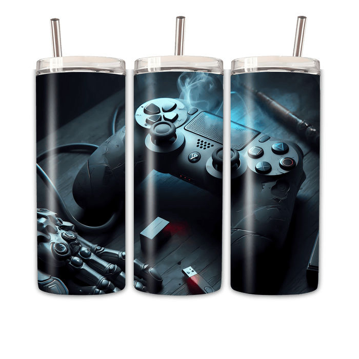 Gaming Tumbler Rauchender Controller