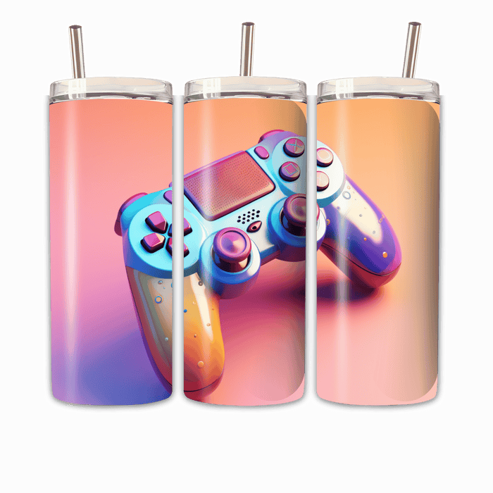 Gaming Tumbler schimmernder Controller