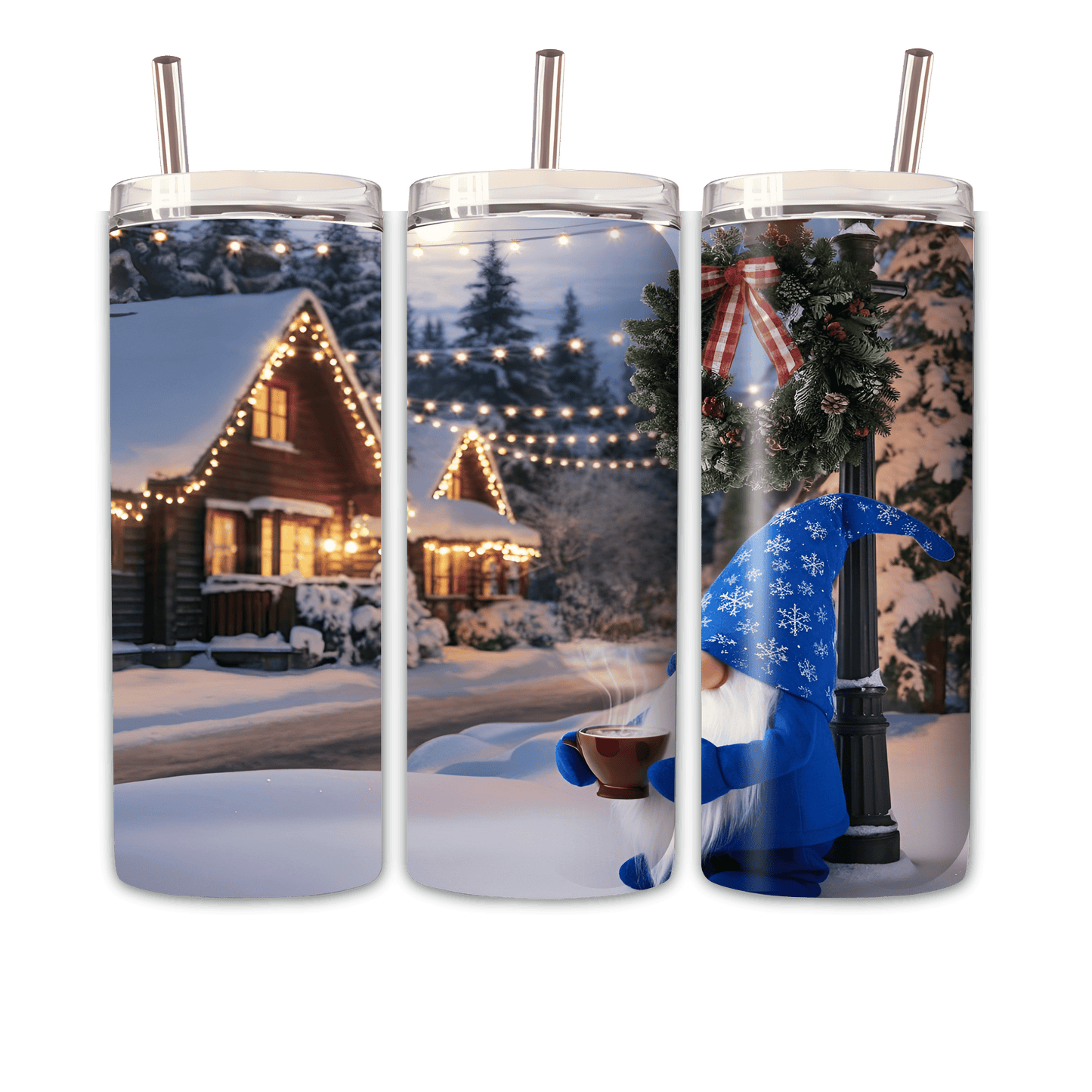 Tumbler Blauer Gnom