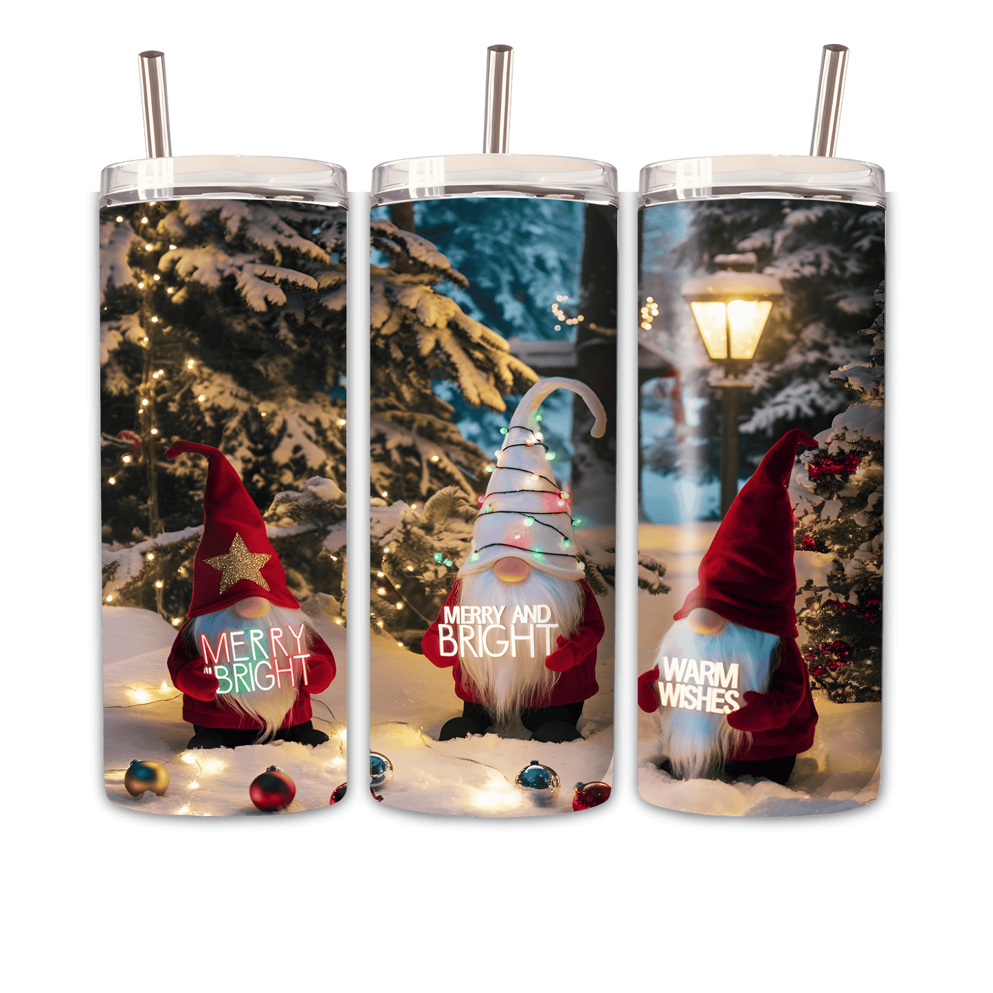 Tumbler Merry And Bright