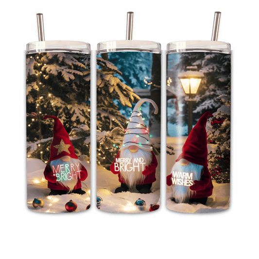Tumbler Merry And Bright