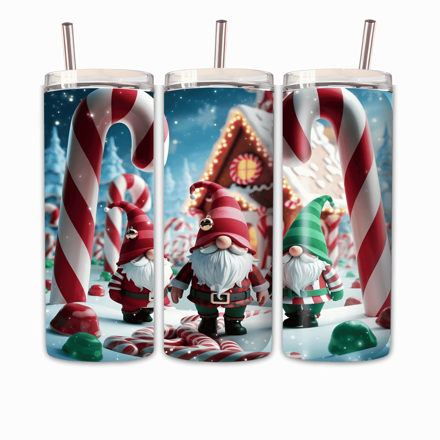 Tumbler Gnom und Zuckerstange