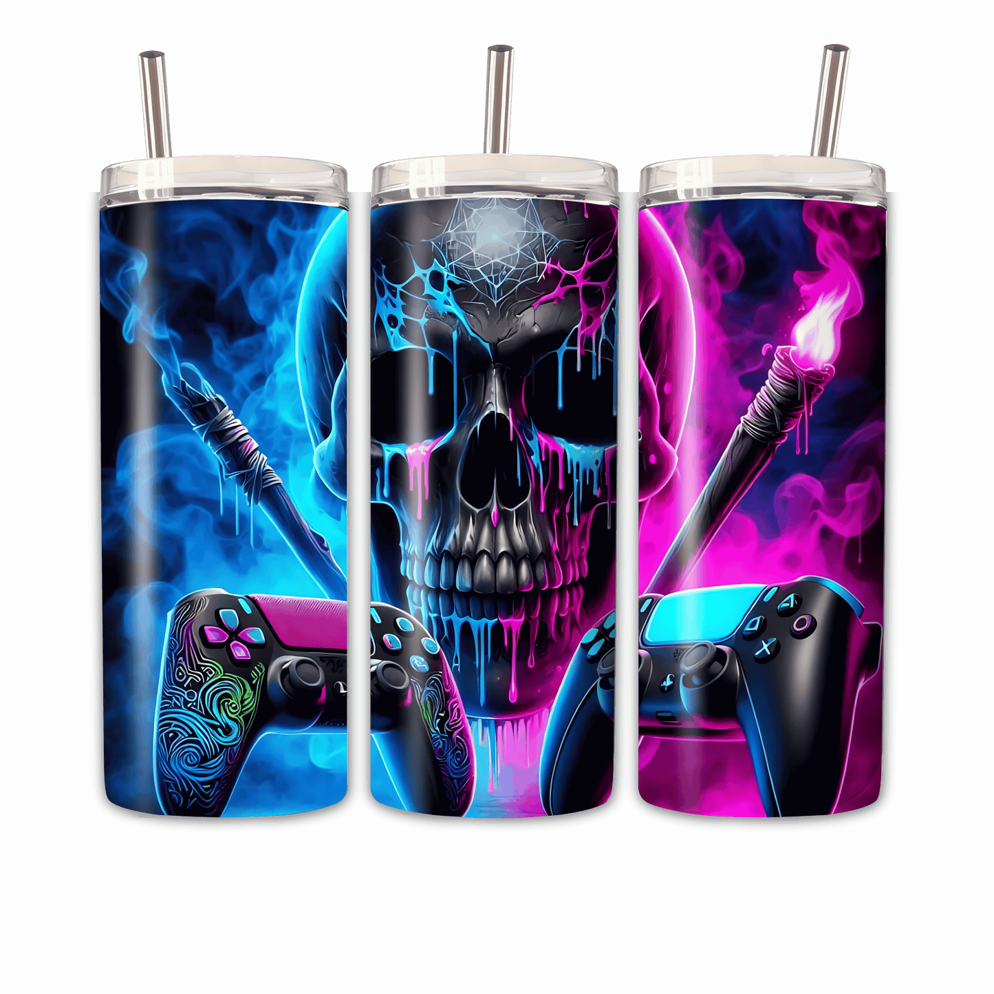 Gaming Tumbler Totenkopf