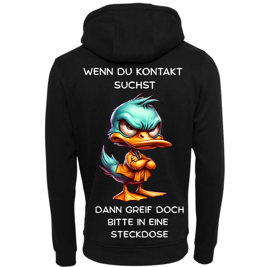 Wenn du Kontakt suchst | Premium Hoodie Unisex