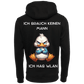 Ich brauche keinen Mann Ich habe WLAN...Hoodie Unisex-Lustiger Spruch