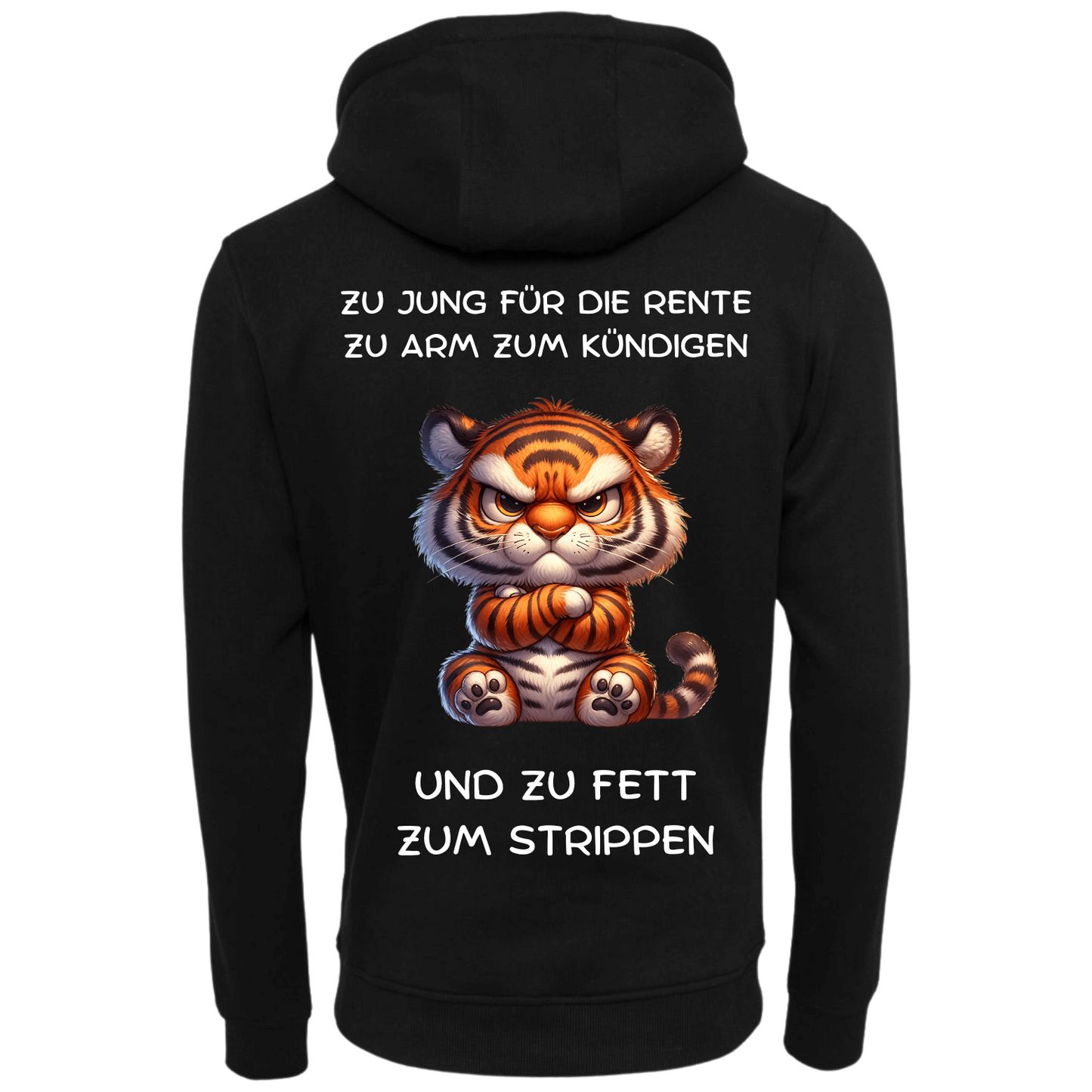 Zu jung für die Rente zu arm zum Kündigen  | Premium Hoodie Unisex