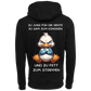 Zu jung für die Rente zu arm zum Kündigen  | Premium Hoodie Unisex
