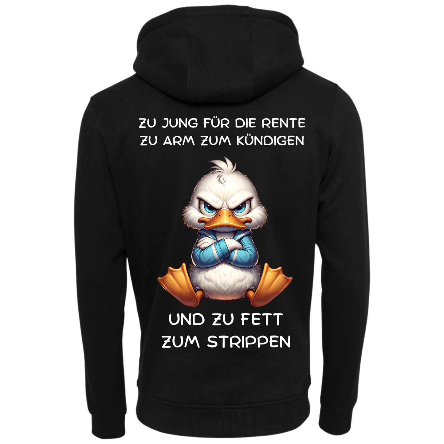 Zu jung für die Rente zu arm zum Kündigen  | Premium Hoodie Unisex
