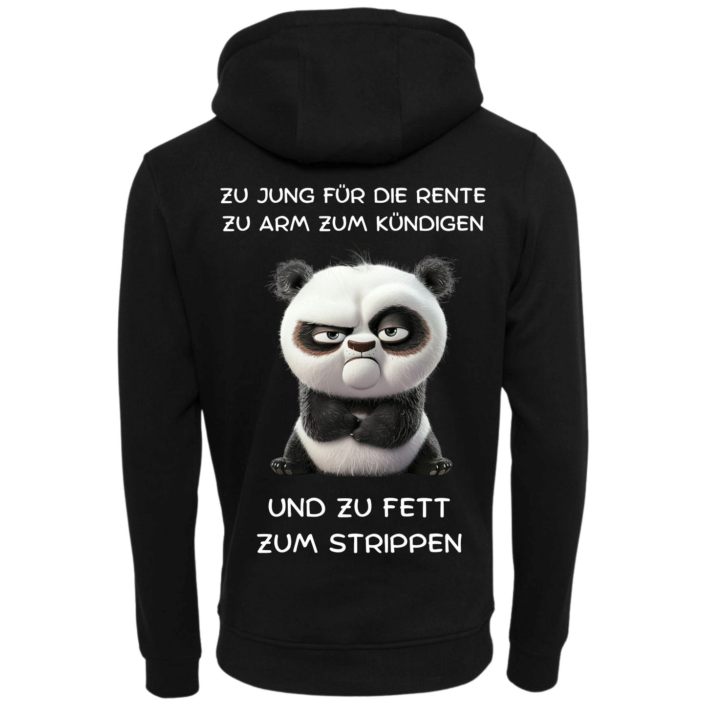 Zu jung für die Rente zu arm zum Kündigen  | Premium Hoodie Unisex