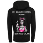 Ich brauche keinen Mann Ich habe WLAN...Hoodie Unisex-Lustiger Spruch