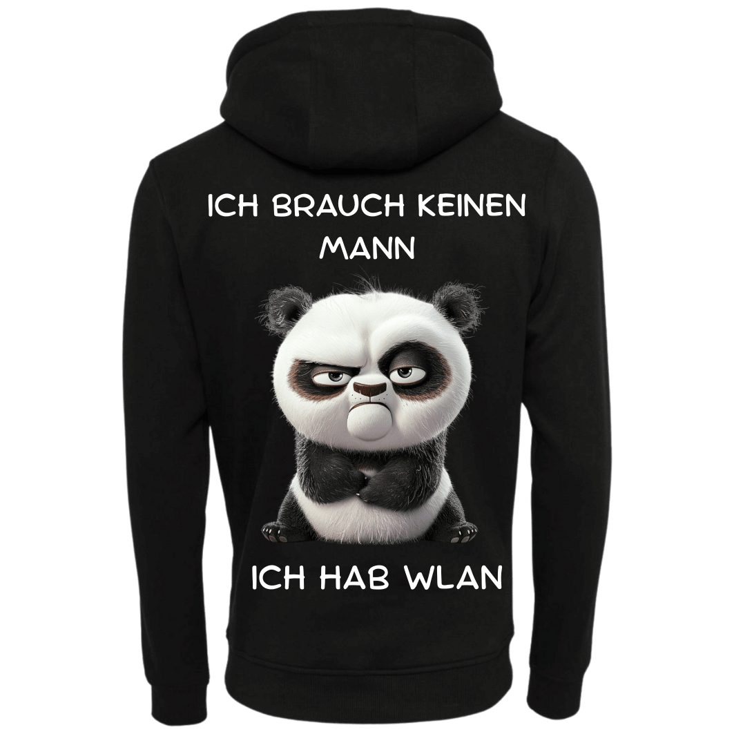 Ich brauche keinen Mann Ich habe WLAN...Hoodie Unisex-Lustiger Spruch