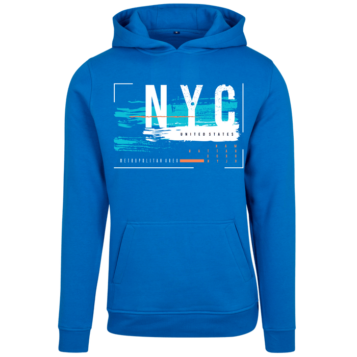 Hoodie Nyc Blau