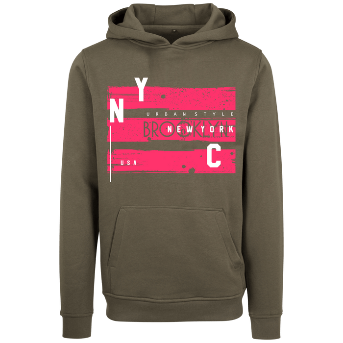 Hoodie Nyc Pink