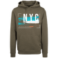 Hoodie Nyc Blau