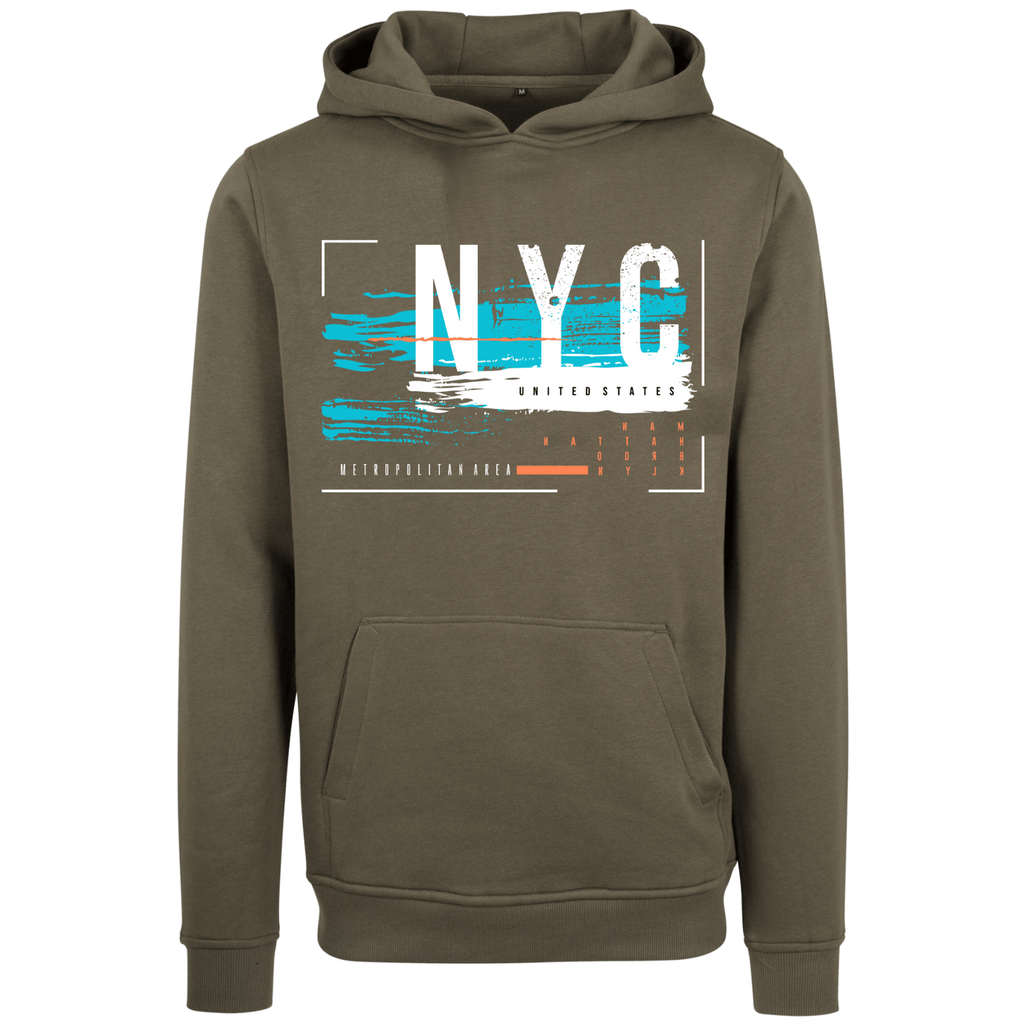 Hoodie Nyc Blau