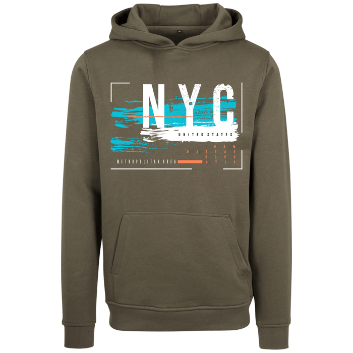 Hoodie Nyc Blau