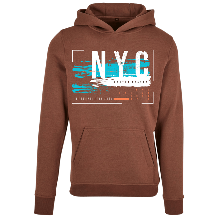 Hoodie Nyc Blau