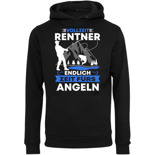 Hoodie Rentner Endlich zeit fürs Angeln