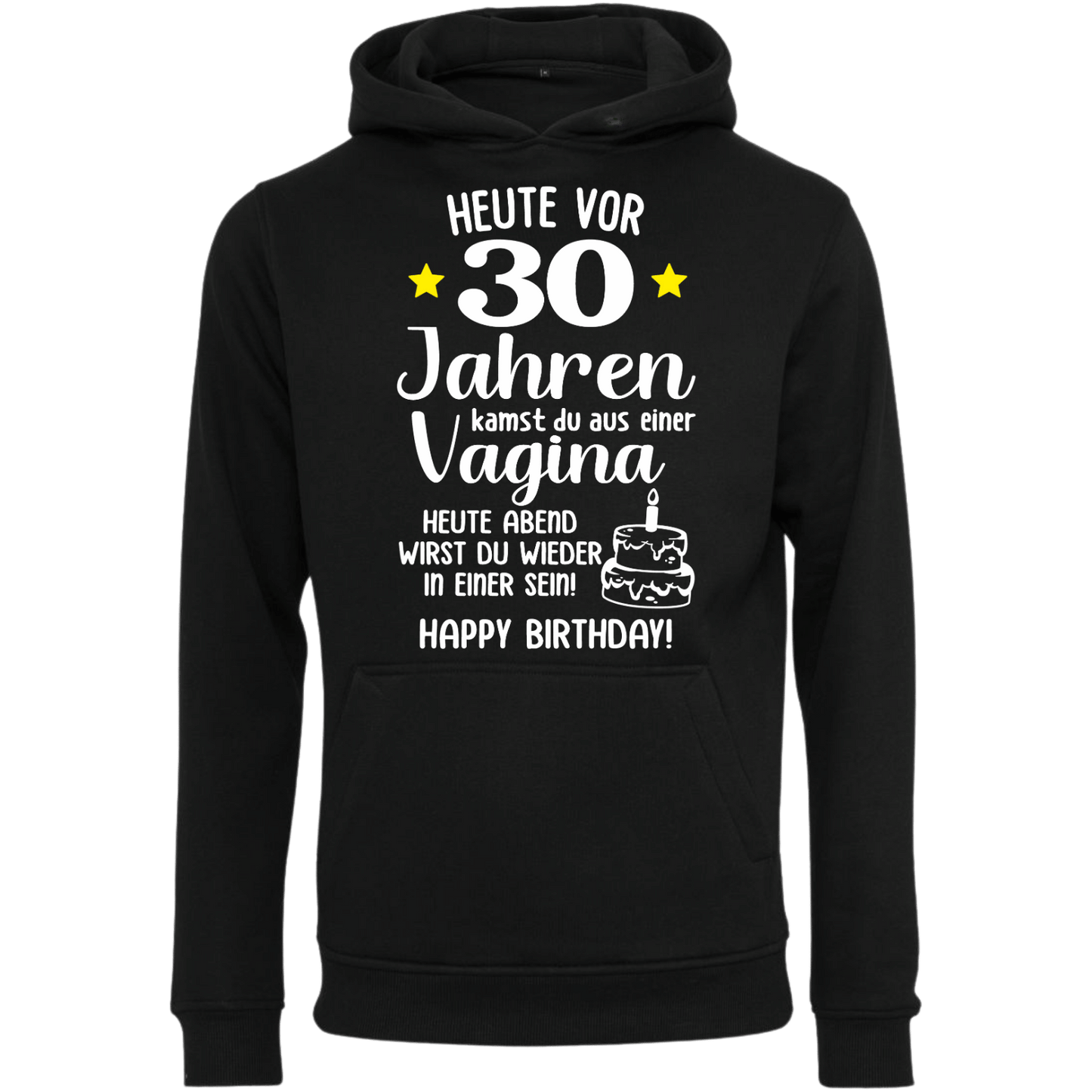 Hoodie Geburtstag Heute vor... Personalisierbar