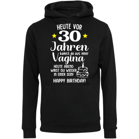 Hoodie Geburtstag Heute vor... Personalisierbar
