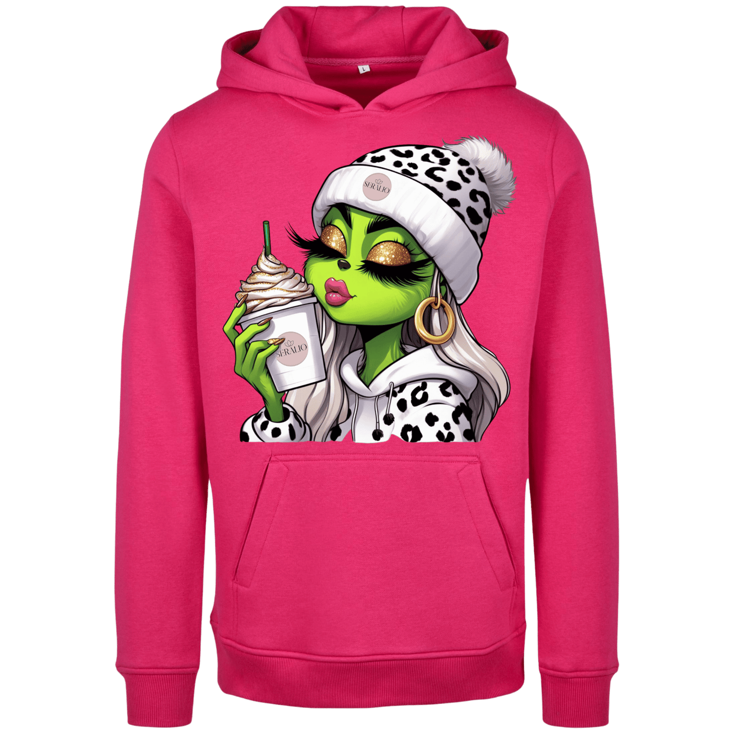 Hoodie Green Girl Leo