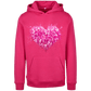 Hoddie Frau Pinkes Herz