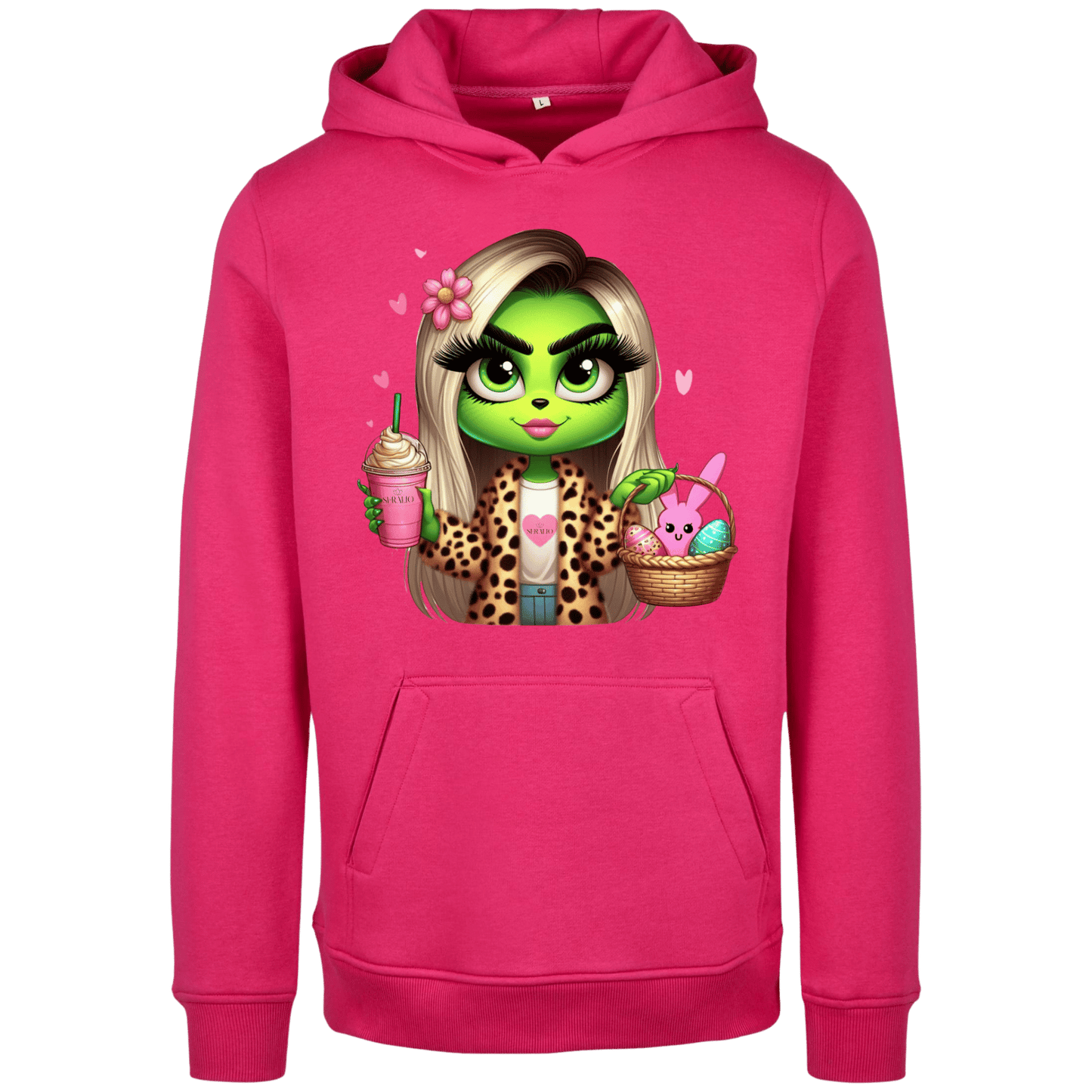 Hoodie Green Girl Ostern