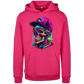 Hoodie Neon Totenkopf