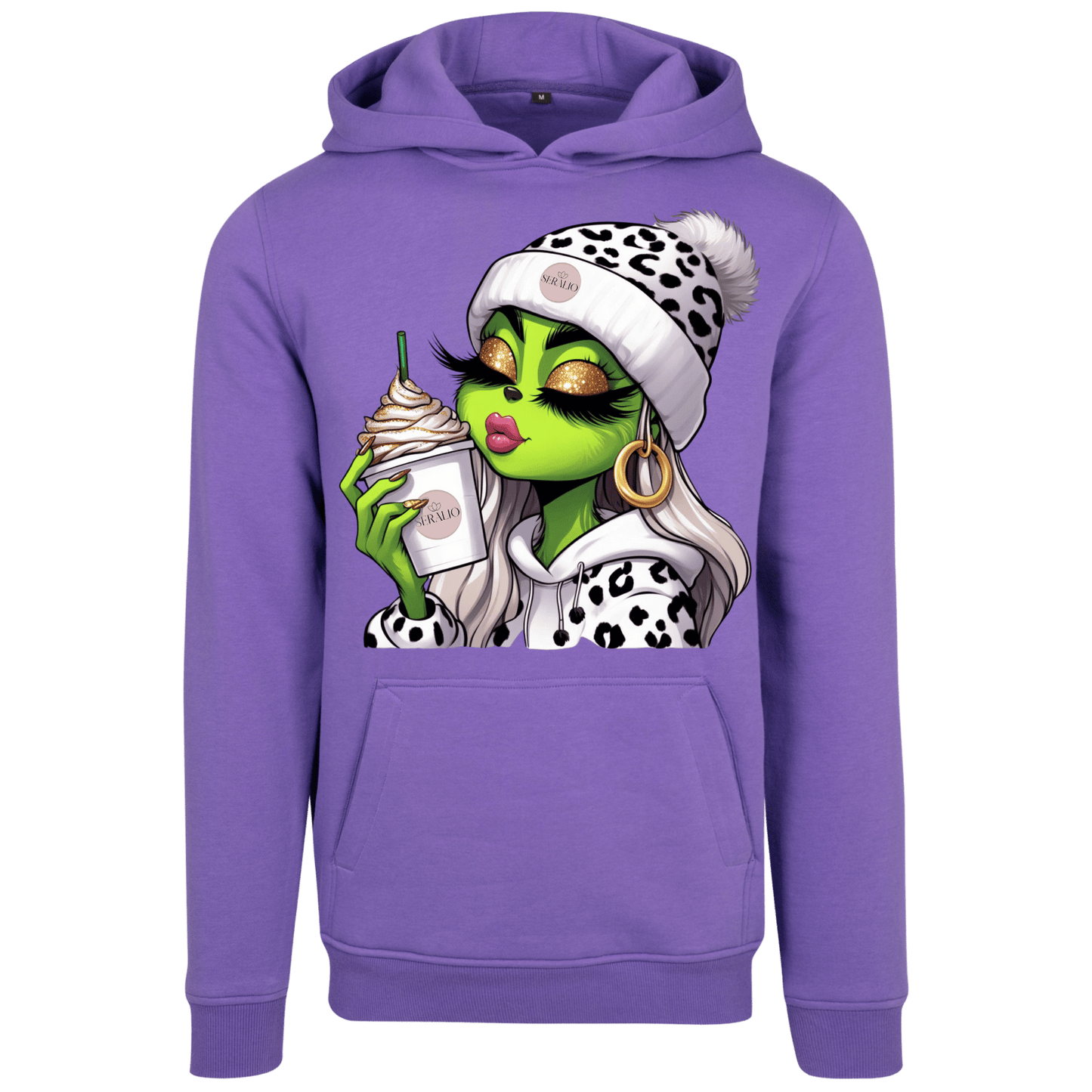 Hoodie Green Girl Leo