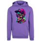 Hoodie Neon Totenkopf
