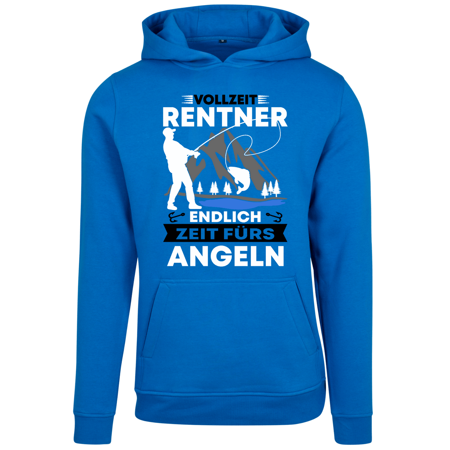 Hoodie Rentner Endlich zeit fürs Angeln