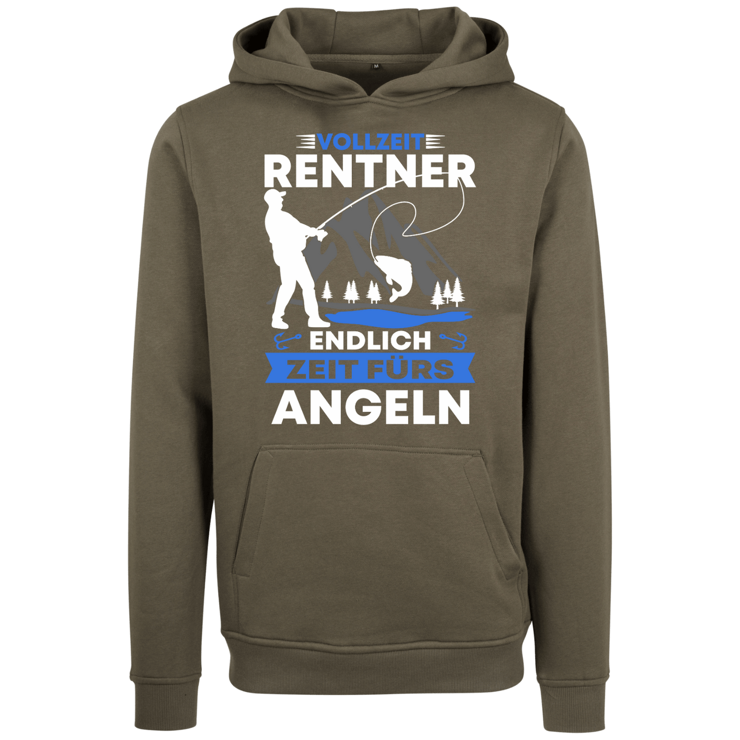 Hoodie Rentner Endlich zeit fürs Angeln