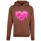 Hoddie Frau Pinkes Herz