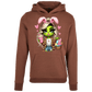 Hoodie Green Girl Bunny Ostern