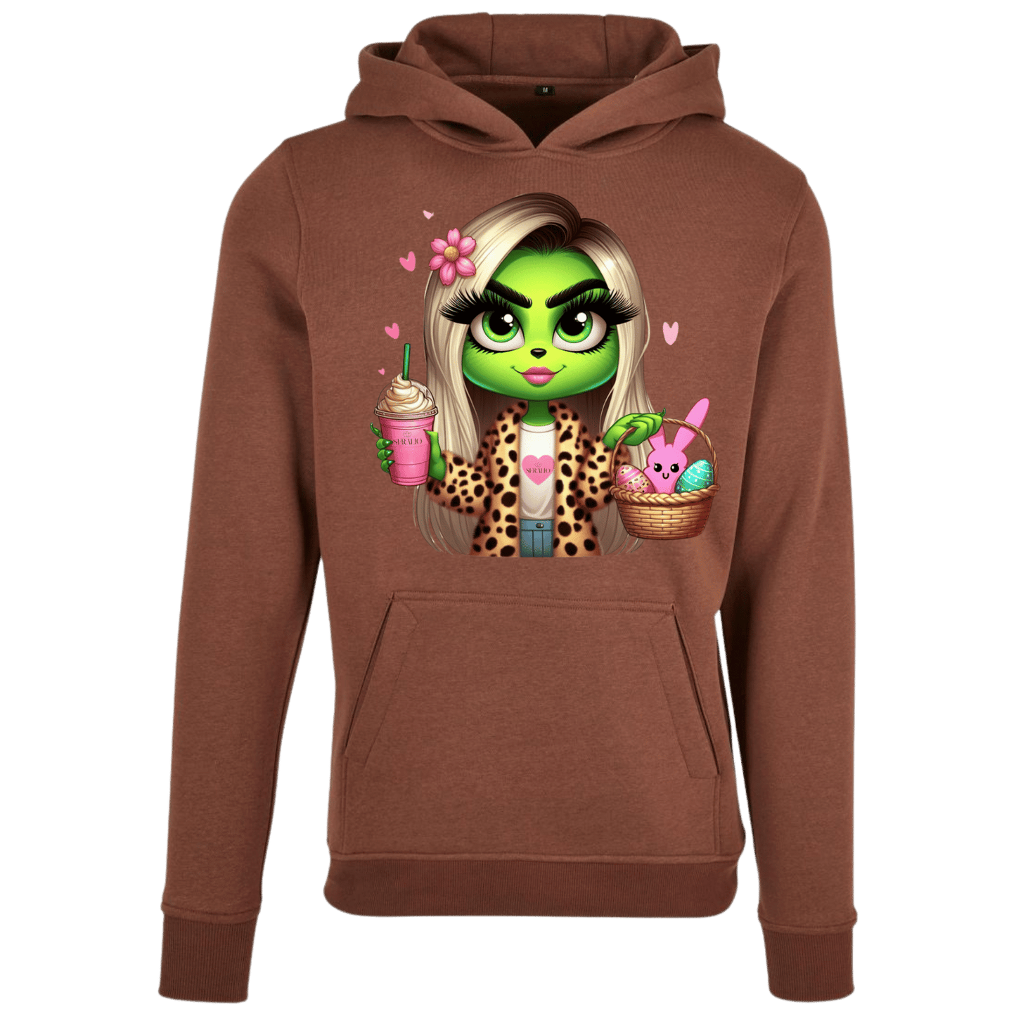 Hoodie Green Girl Ostern