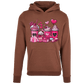 Hoodie Glitzer Kaffee