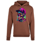 Hoodie Neon Totenkopf