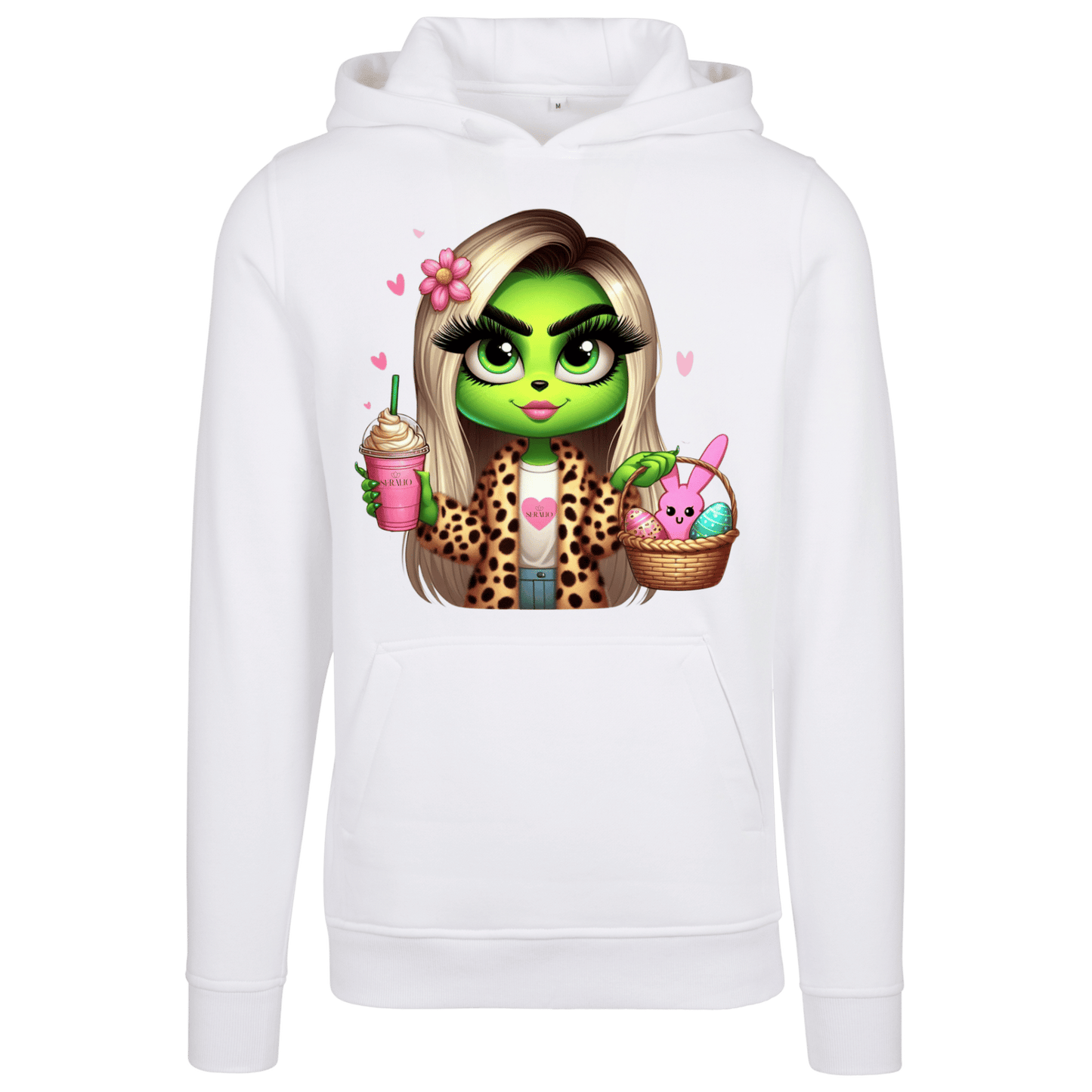 Hoodie Green Girl Ostern