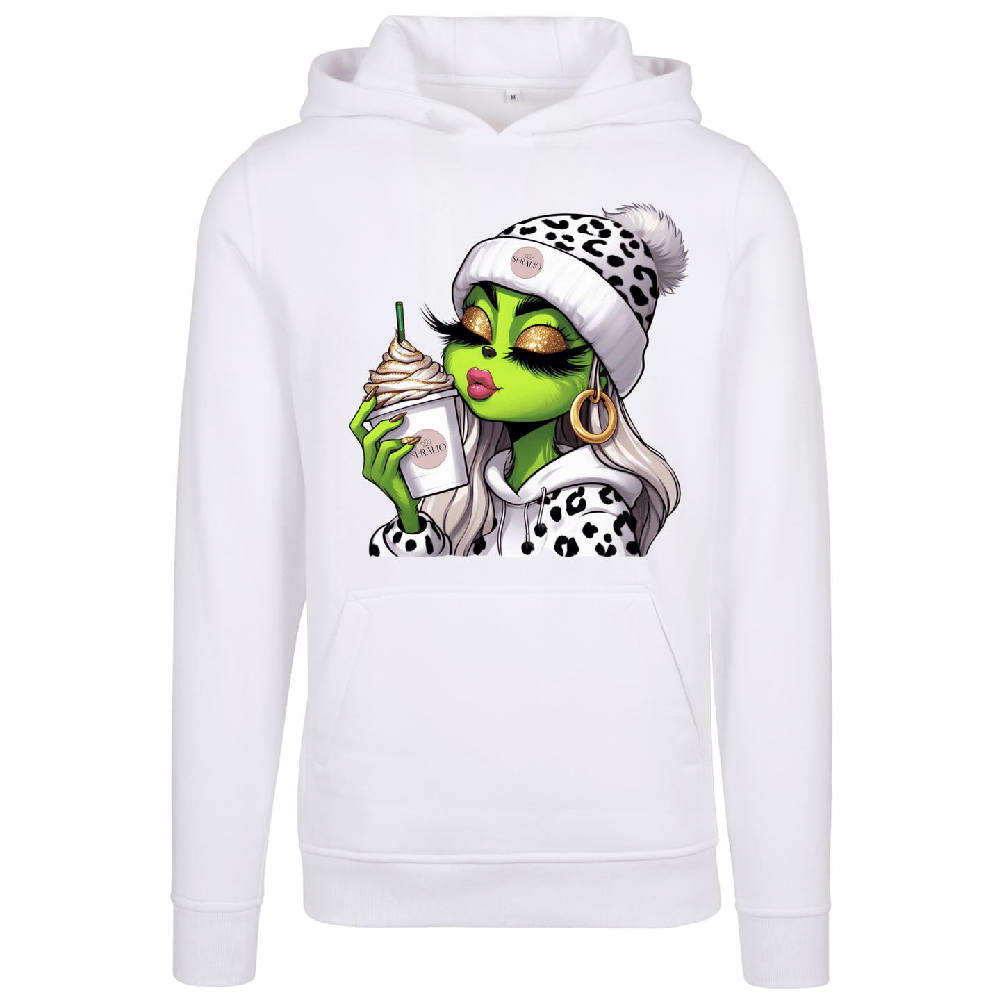 Hoodie Green Girl Leo