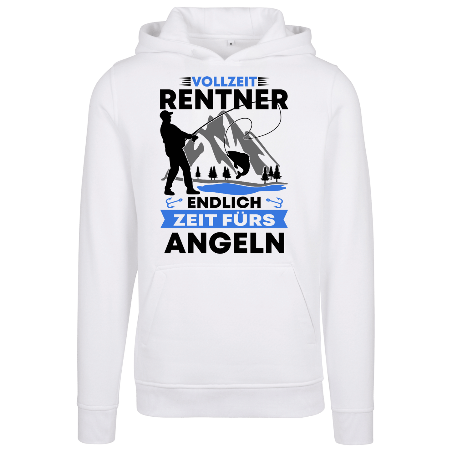 Hoodie Rentner Endlich zeit fürs Angeln