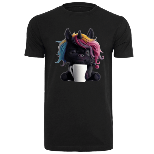 Einhorn mit Tasse