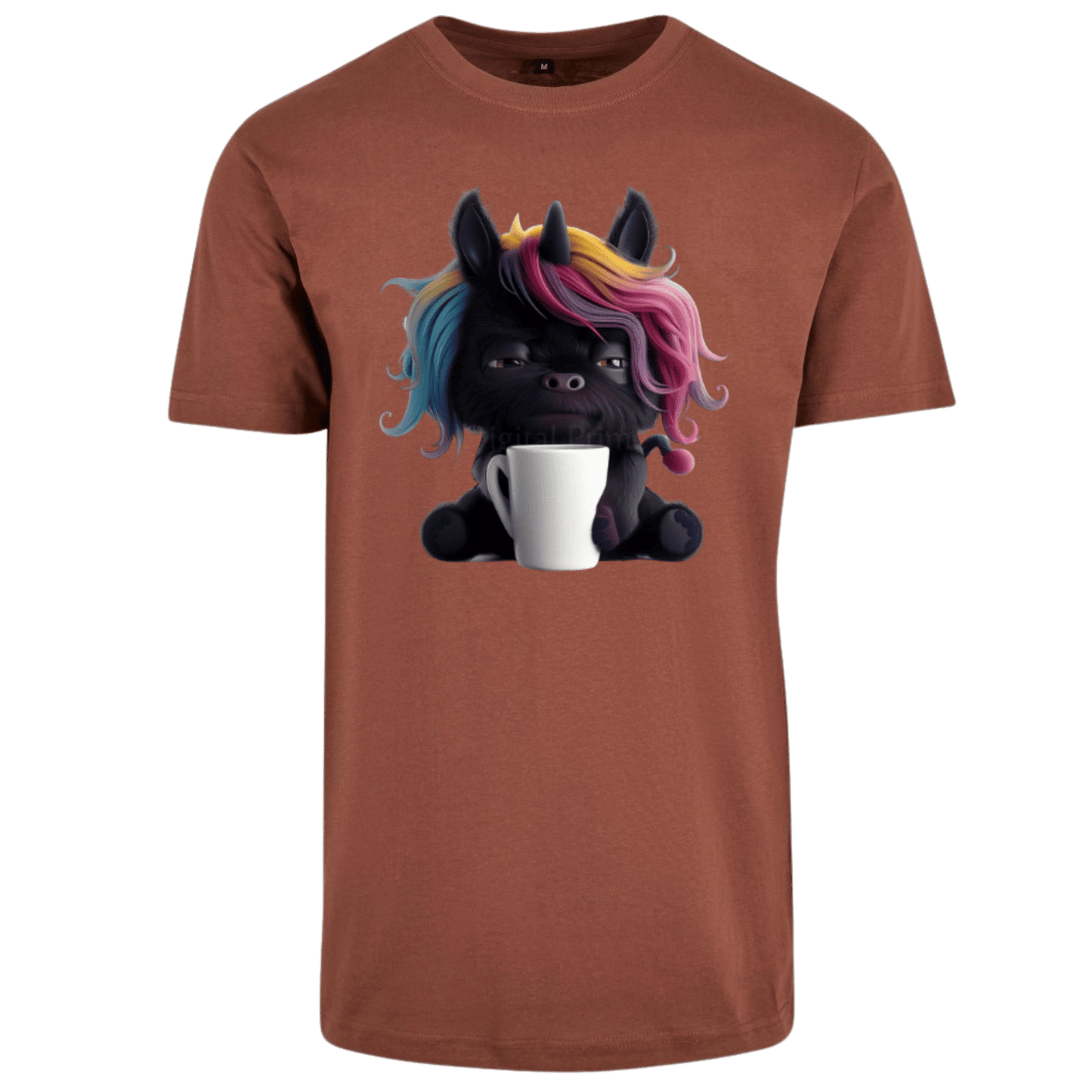 Einhorn mit Tasse